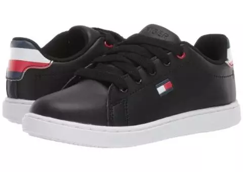 TOMMY HILFIGER Բոթաս, Кроссовки ORIGINAL, Black/White 35 ԱՄՆ-ից մատչելի գին