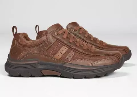 SKECHERS Mens Բոթաս Oxford Кроссовки LEATHER 43 Wide ORIGINAL - ԱՄՆ-ից մատչելի գին