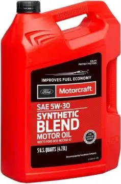 Motorcraft Synthetic Blend Motor Oil 5w30