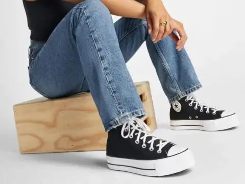 CONVERSE Chuck Taylor All Star Lift HI Բոթաս Ked Кроссовки ORIGINAL 36-37 - ԱՄՆ-ից մատչելի գին