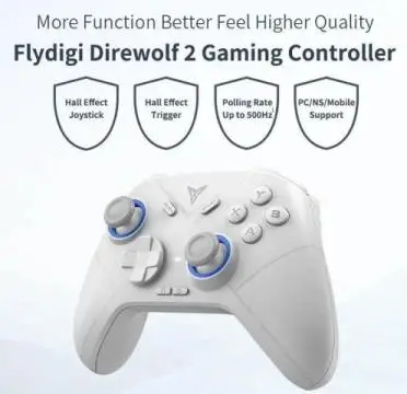 Flydigi Direwolf 2 Wireless/Wired Gaming Controller Support PC/NINTENDO SWITCH/Android/iOS Gamepad